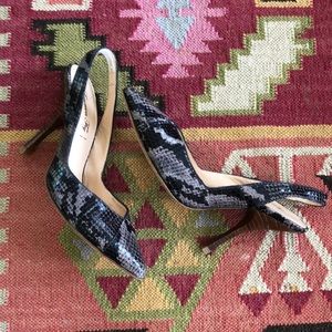 Emerson Fry New York pointy toe sling back sz 37